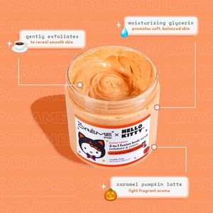 Pumpkin Kitty Scrub Set